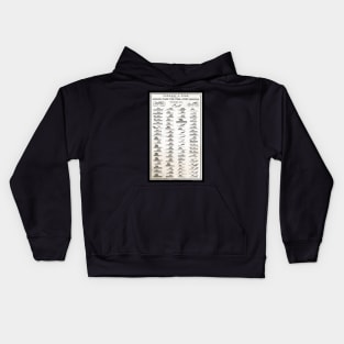 19th Century Carriage & Wagon Woodwork Broadside Kids Hoodie